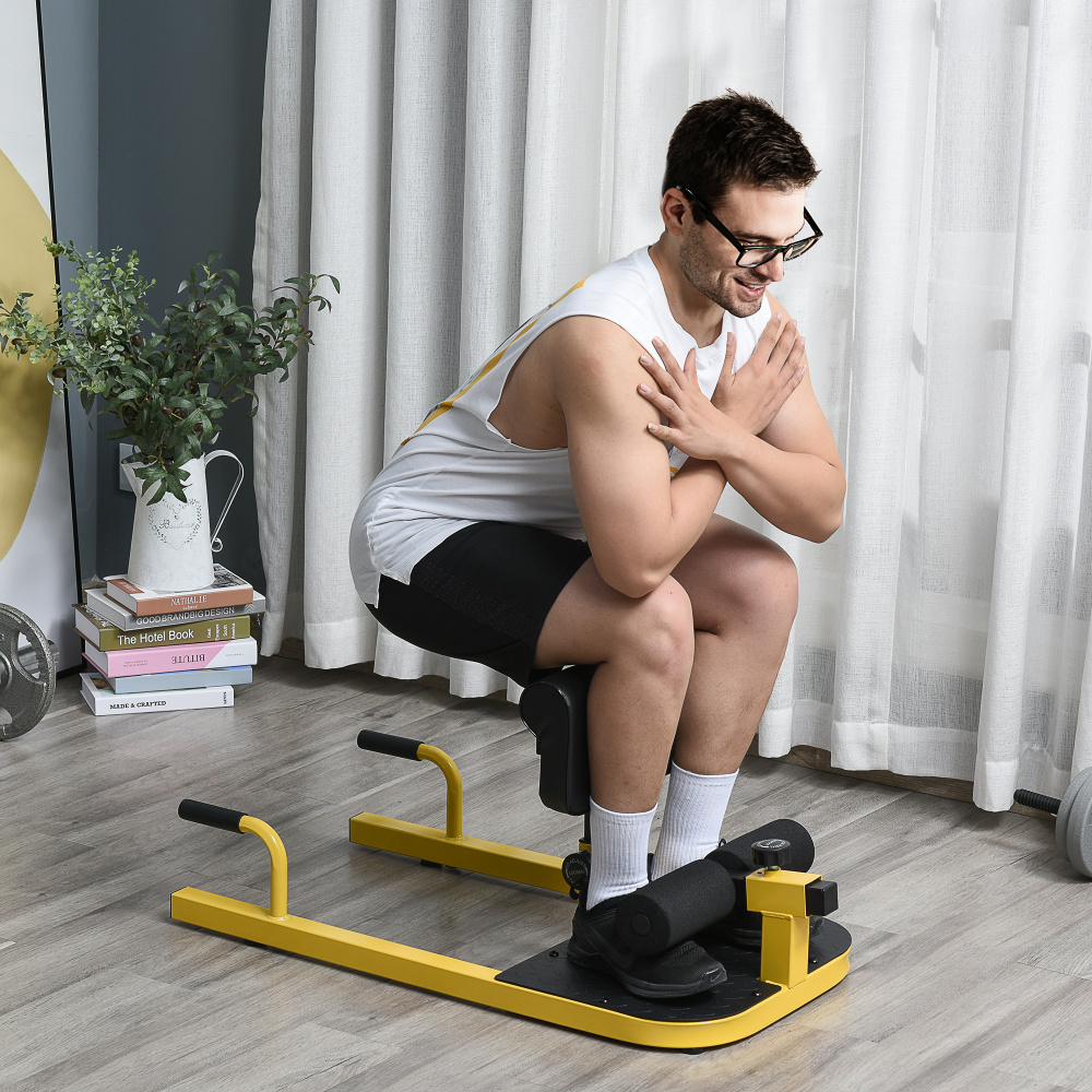 Home Gym Yellow - Тренажер Ye Soozier 3-в-1 для отжиманий,