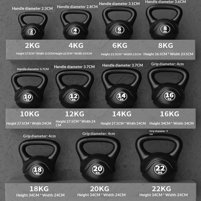 Home Gym Studio - 2026 Фитнес-гантель-гиря 8 кг с регулируемым