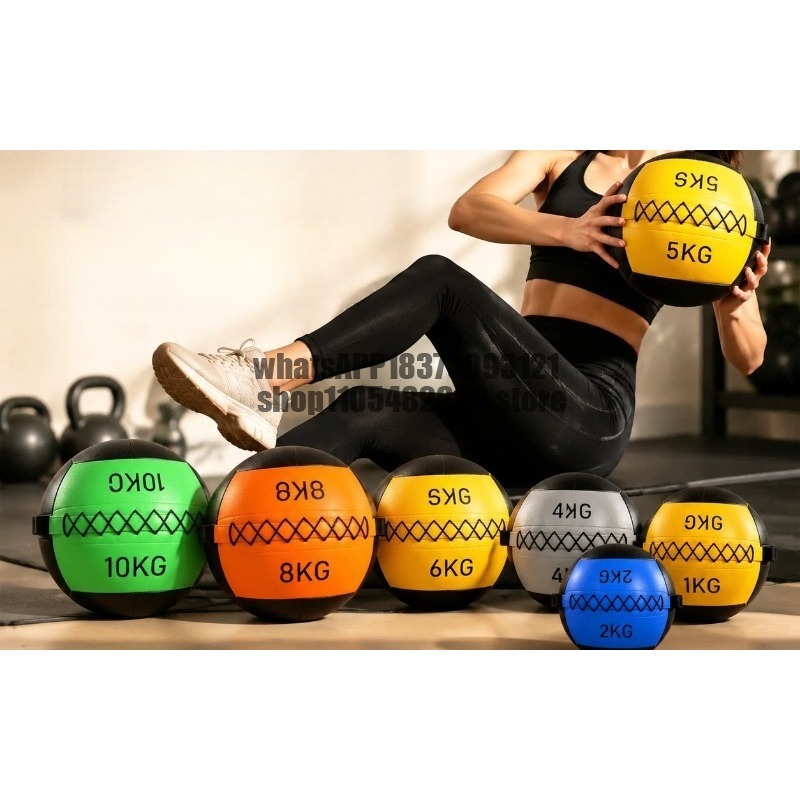 Medicine Ball Slam - Мягкий медицинский мяч, тренировка физической подготовки,