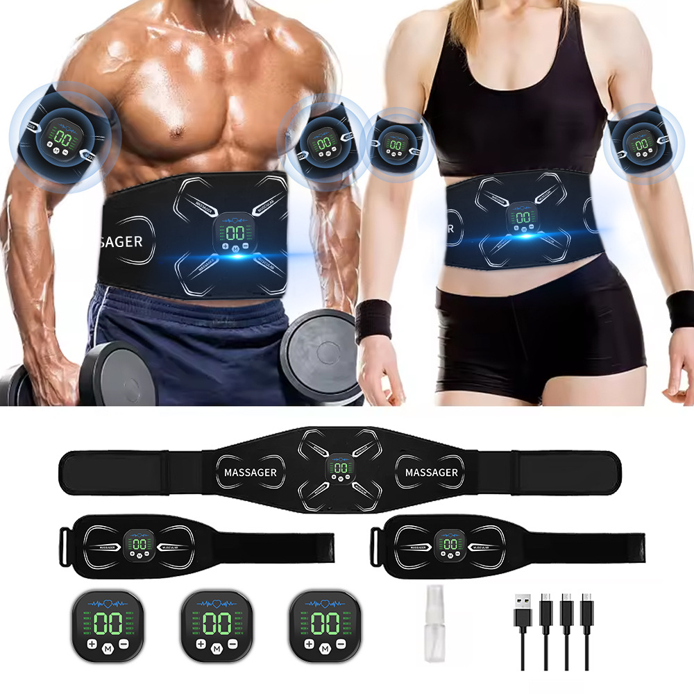 Home Gym Studio - Электростимулятор мышц EMS: тренажер для пресса,