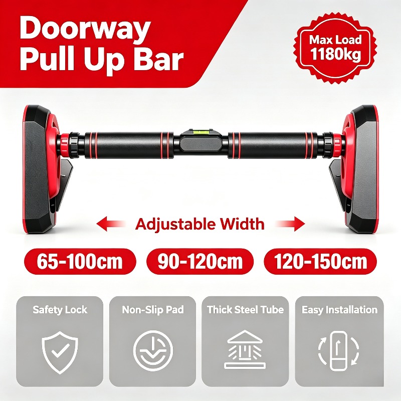 Suspension Trainer Door - Турник для подтягиваний без сверления, настенный,