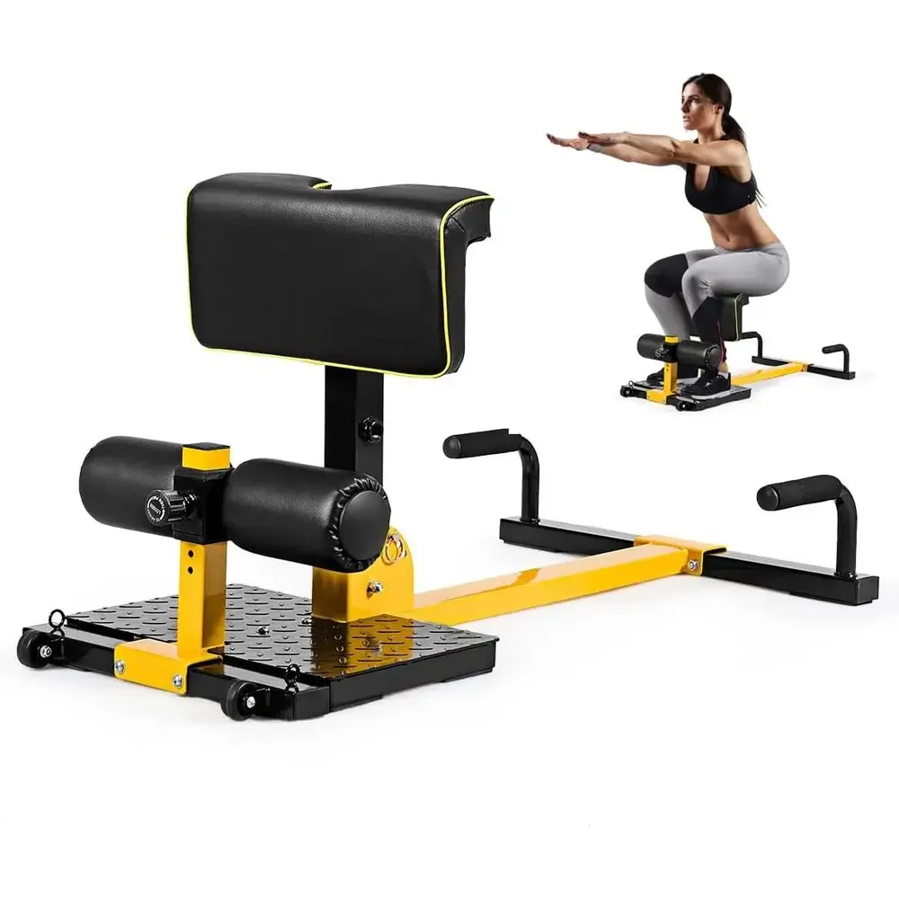 Home Gym Yellow - Многофункциональный тренажер 8-в-1 для приседаний, отжиманий