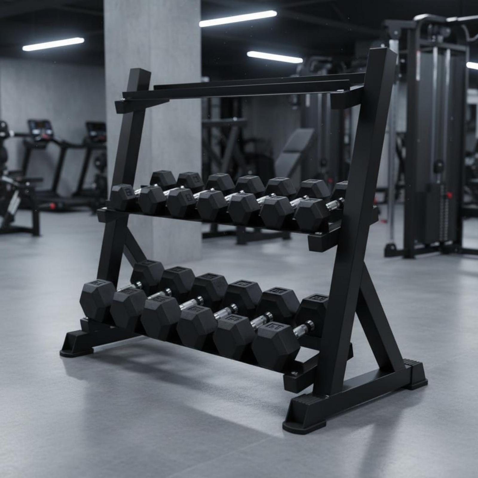 Трехъярусная стойка для гантел – обзор и цена Home Gym Gym