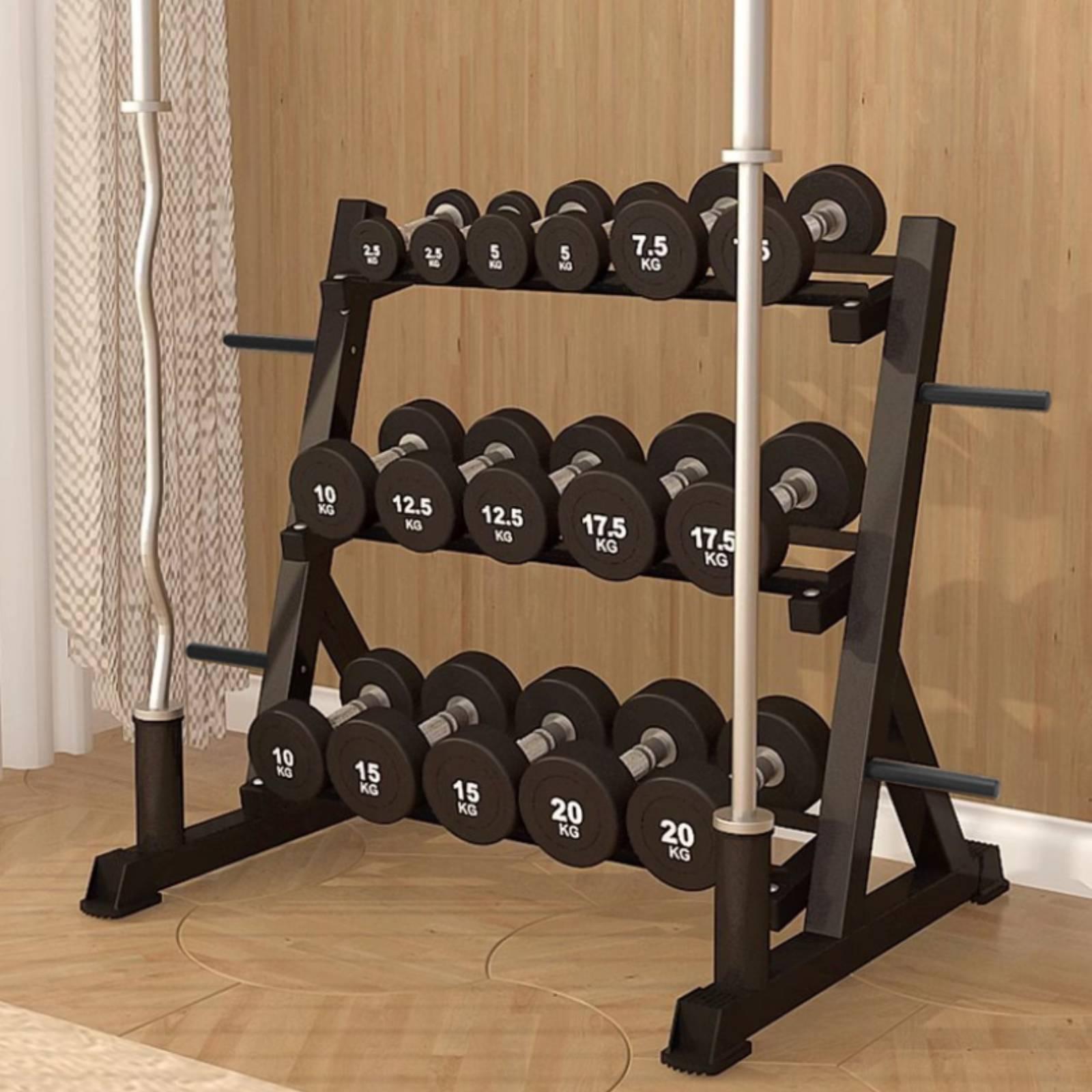 Трехъярусная стойка для гантел – обзор и цена Home Gym Gym