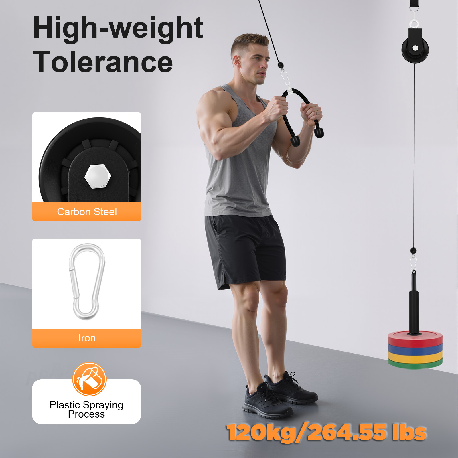 Тренажер для подтягиваний с ка – обзор и цена Home Gym Cable Machine